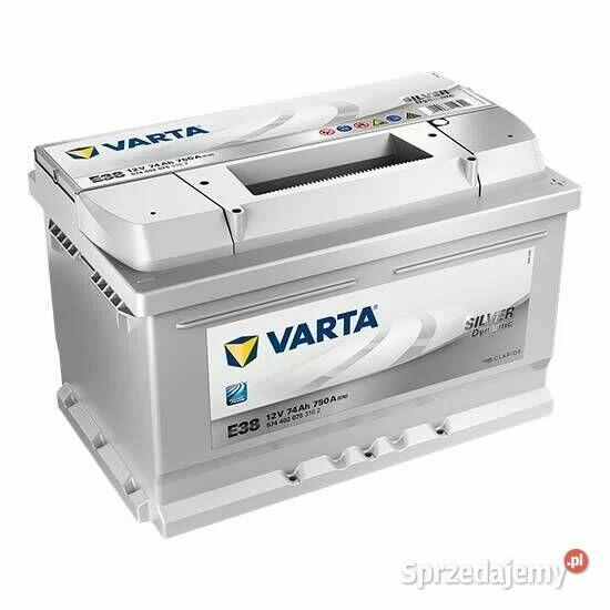 Akumulator VARTA Silver Dynamic E38 74Ah 750A EN