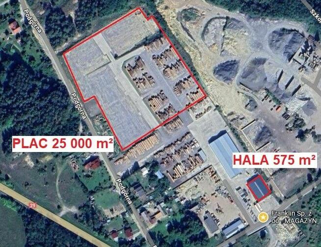 Plac z obsługą logistyczno-transportową