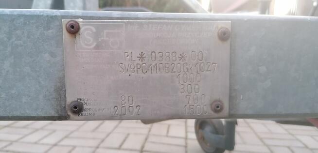 Przyczepa podłodziowa Cymerman Zeppia