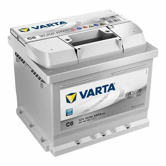 Akumulator 52Ah 520A VARTA Silver Dynamic C6 EN