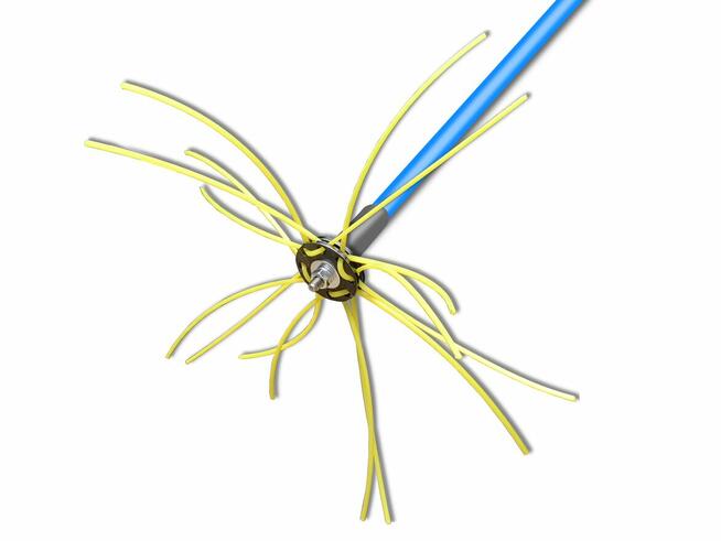 TURBOSPINER Szczotka wycior lanca do czyszczenia komina 12m