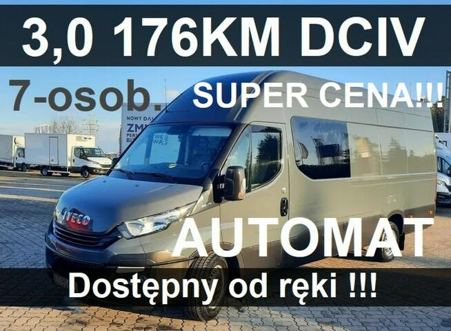 Iveco Daily 35S18 H 16m3 L4H2 Brygada 7-os. Automat Kamera 176KM Od ręki Niska Cena 2617zł