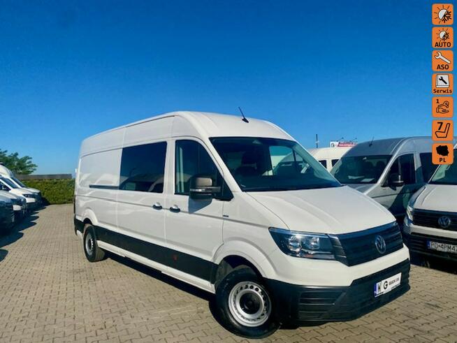 Volkswagen Crafter SALON PL / DOKA 7- OSÓB / L3H2 MAXI / KLIMA / GWARANCJA