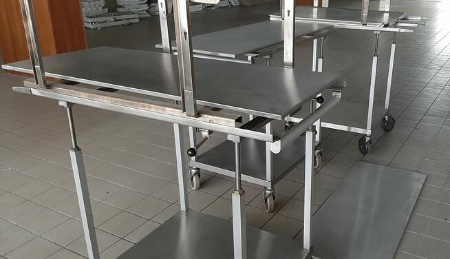 Okazyjnie Sprzedam 5 szt Wózki transportowe Bardzo Stabilne