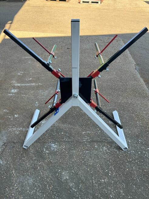 Rozwijak do drutu, przewodu elektrycznego z hamulcem