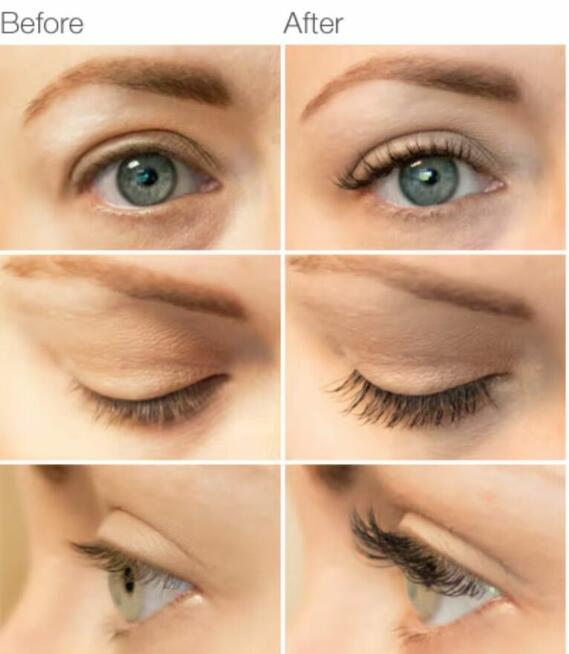 Przedłużanie rzęs , różnymi metodami