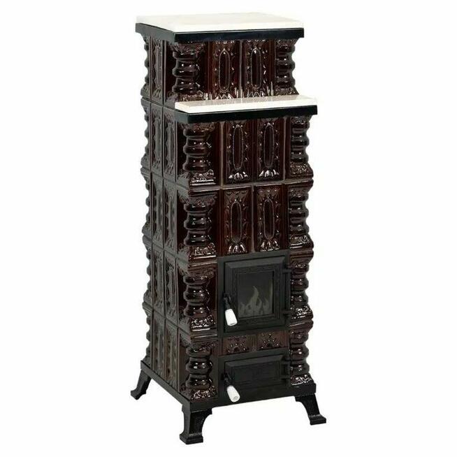 Piec grzewczy kaflowy, przenośny 5K+M+S