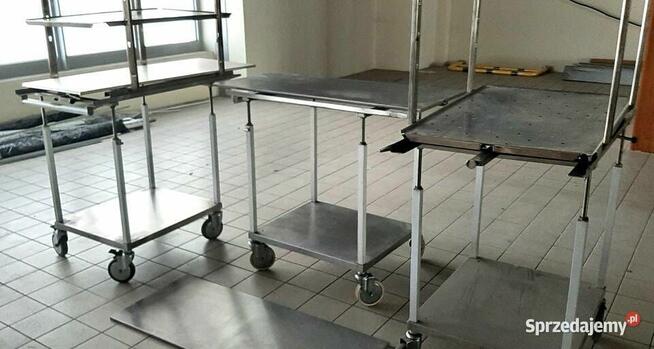 Polecam Mocne Regały Aluminiowe 3 Kpl. Prod. Dania