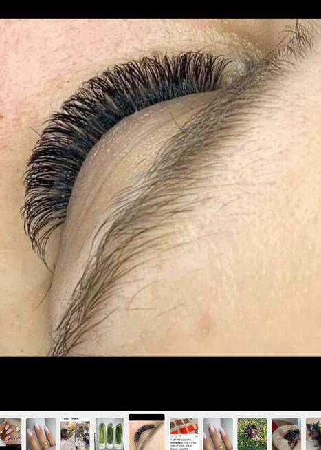 Przedłużanie rzęs , różnymi metodami