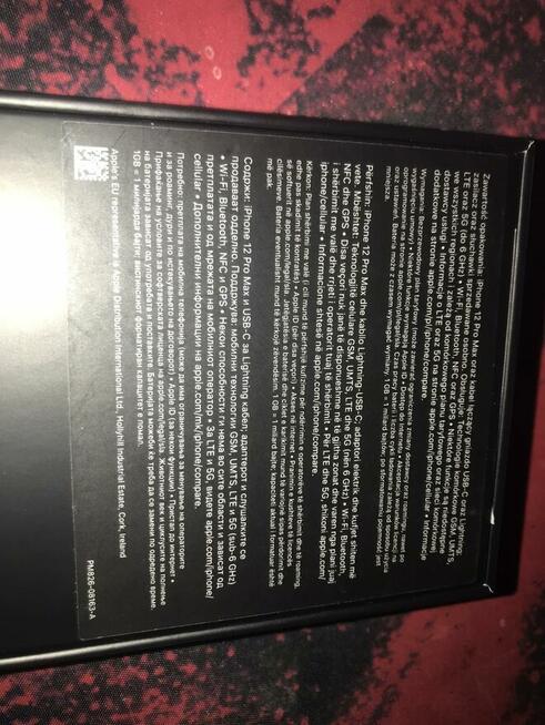 Pudełko Iphone 12 Pro Max