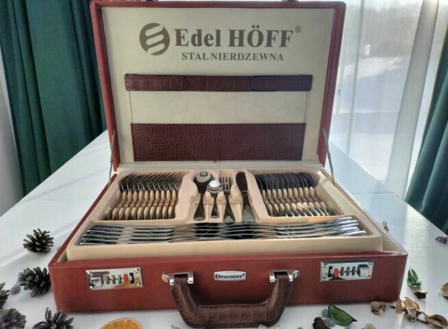 Zestaw sztućców w walizce