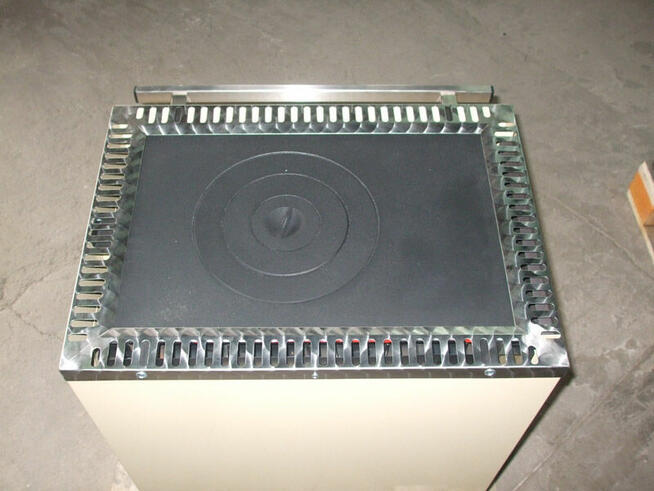 Piec kuchenny - kuchnia węglowa, Kalvis KO-2 N DGP krem