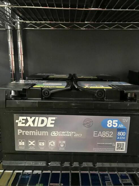 535x239x597 Akumulator Exide Premium 85Ah 800A PRAWY PLUS