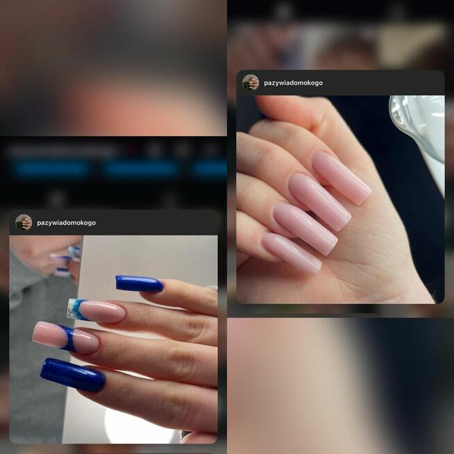 Last terminy manicure Modelki przedłużanie żelowe paznokcie