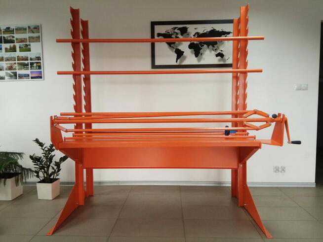 Nawijarka folii do 150 cm, siatek, tkanin z licznikiem.