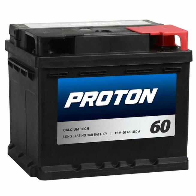 Akumulator 60Ah 480A EN PROTON PRAWY PLUS niski