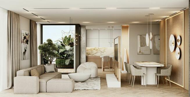 Rewolucyjne apartamenty z własnym ogrodem oraz lokale biznes