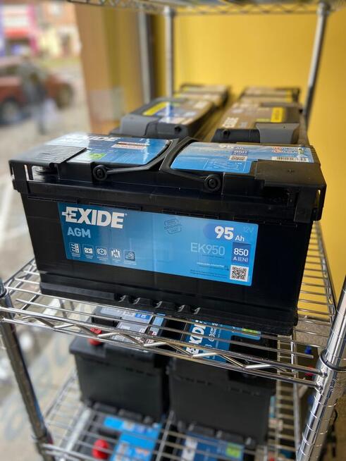 Akumulator 95Ah 850A EN EXIDE EK950 AGM START&STOP