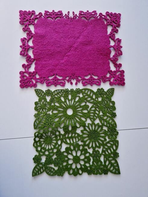 Filcowe podkładki na stół