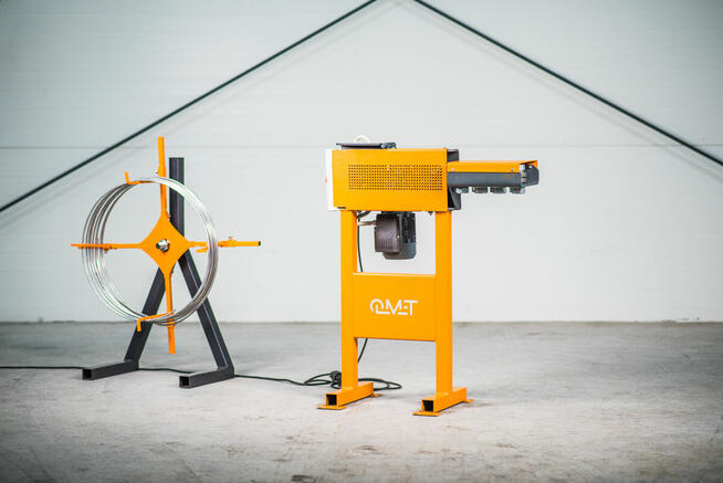 Prościarka elektryczna do drutu PR 6/8-14 rolkowa OLMET.