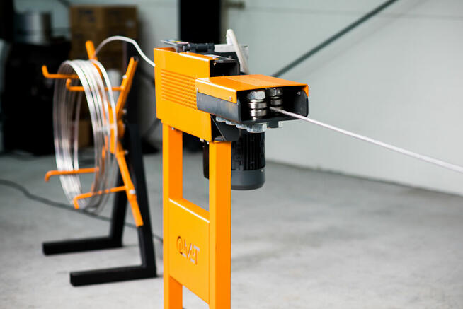 Prościarka elektryczna do drutu PR 6/8-14 rolkowa OLMET.