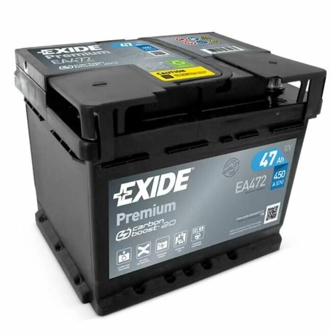 Akumulator 47Ah 450A Exide Premium