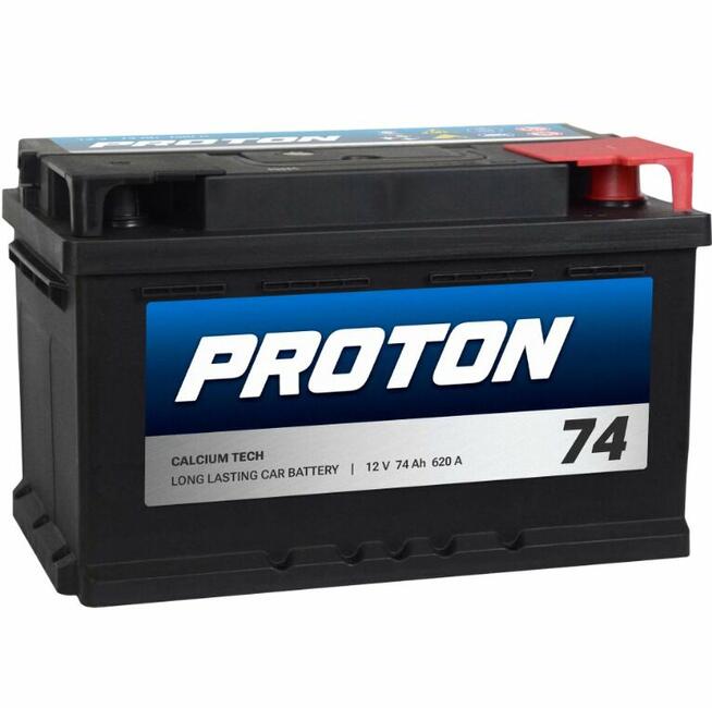 Akumulator 74Ah 620A PROTON EN PRAWY PLUS niski