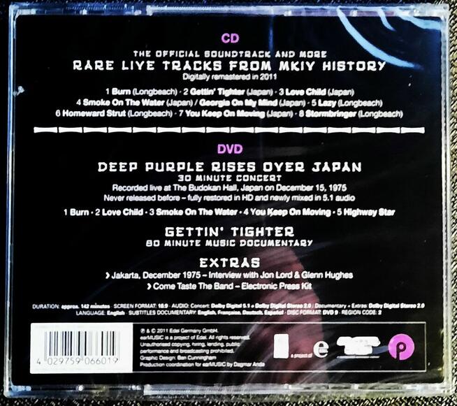 Polecam Album Wspaniały Zestaw CD+DVD DEEP PURPLE - Phoenix