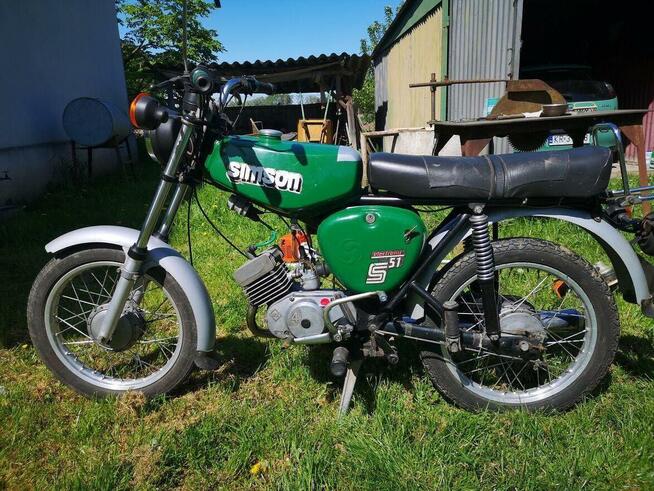 Motorower Simson typ B 2-4 Unikat! Zabytkowy! Kolekcjonerski
