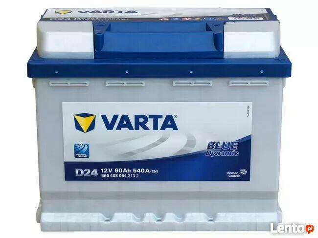 Akumulator VARTA Blue Dynamic D24 60Ah 540A EN