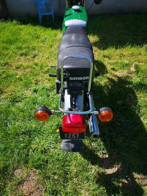 Motorower Simson typ B 2-4 Unikat! Zabytkowy! Kolekcjonerski