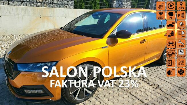 Škoda Octavia 2022 Sportline Tylko Salon Polska 1Właściciel GWARANCJA BEZWYPADKOWY
