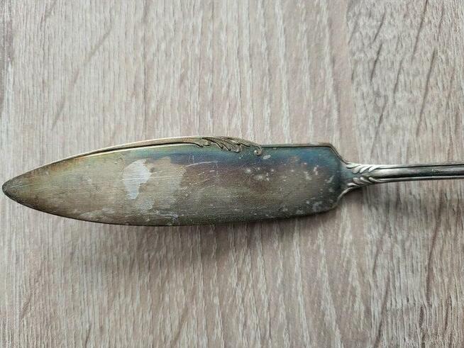 Stara Łopatka do ciast Sygnowana Alpacca Posrebrzana