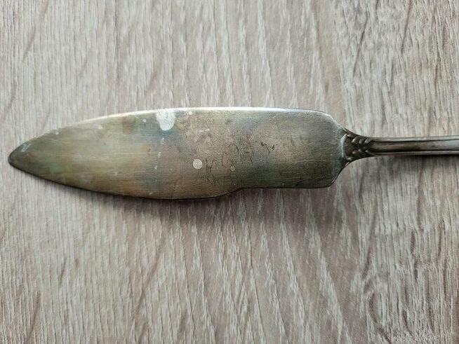 Stara Łopatka do ciast Sygnowana Alpacca Posrebrzana