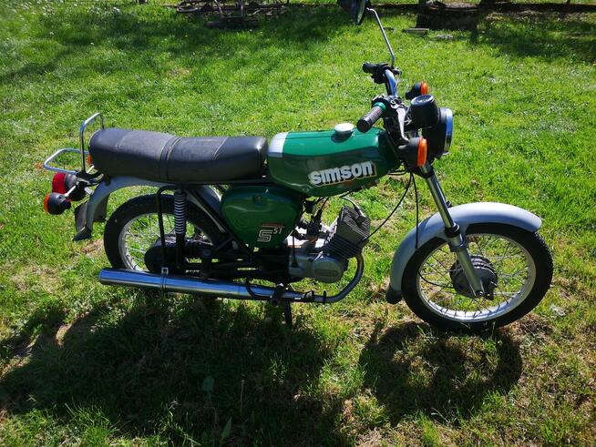 Motorower Simson typ B 2-4 Unikat! Zabytkowy! Kolekcjonerski