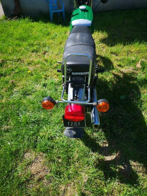 Motorower Simson typ B 2-4 Unikat! Zabytkowy! Kolekcjonerski