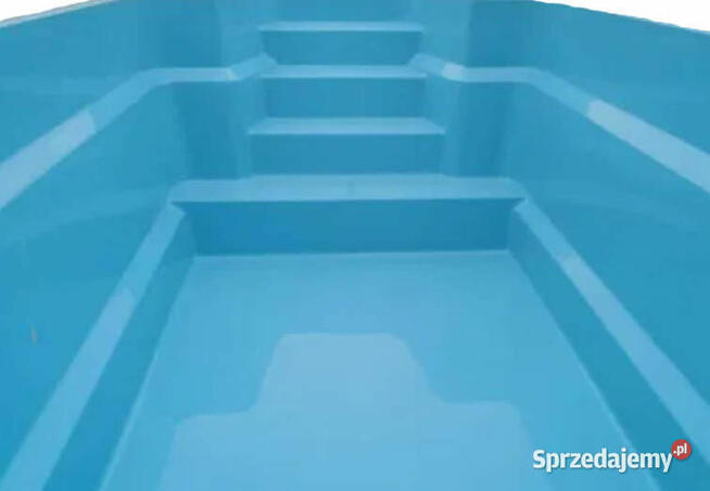 BASEN OGRODOWY POLIESTROWY CARIBIC 5,5m x 2,8m