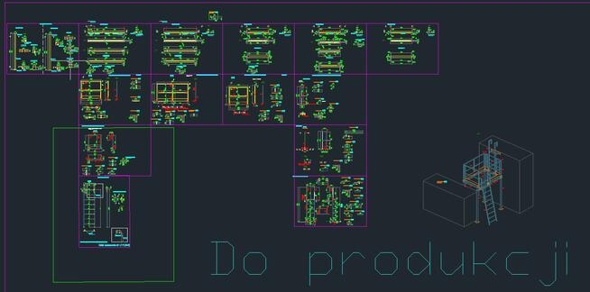 Autocad 2D 3D Rysunki dwg, koncepcje, prace na zaliczenie,