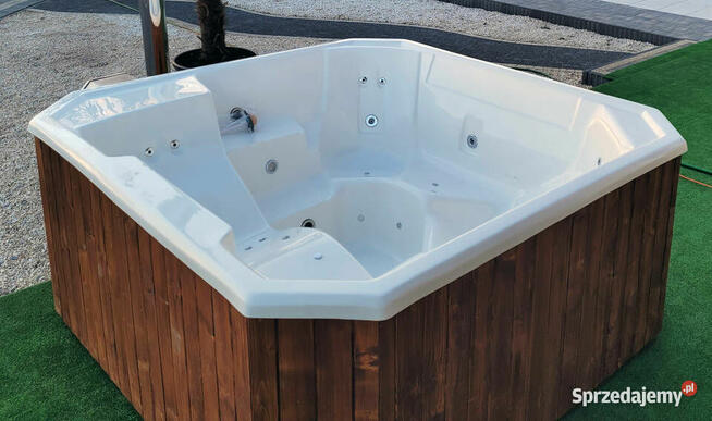 JACUZZI OGRODOWE 5 osobowe, całoroczne jakuzzi, wanna spa