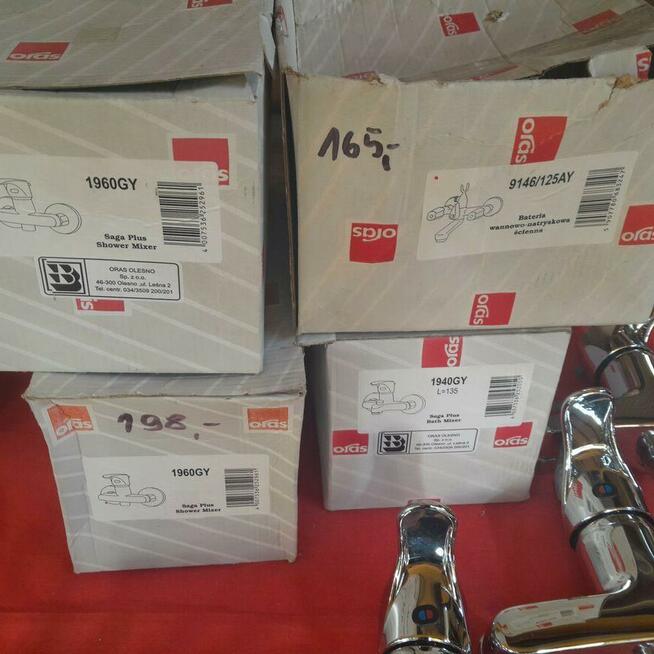 Oras bateria Saga różne modele eco przycisk.