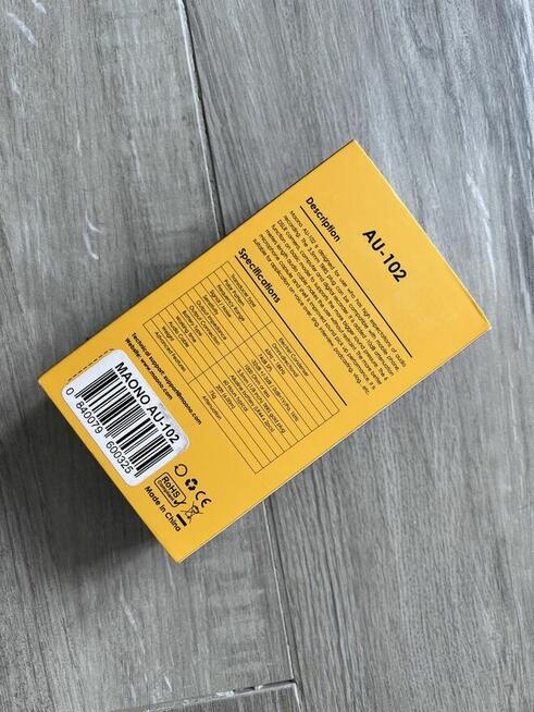 Profesjonalny Mikrofon Krawatowy Maono Au-102