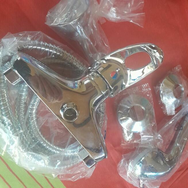 Gammi bateria natryskowa z zestawem prysznicowym z punktowym