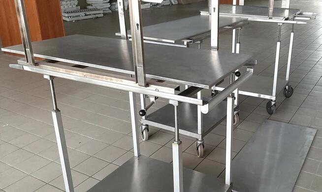 Okazyjnie Sprzedam 5 szt Wózki transportowe Bardzo Stabilne