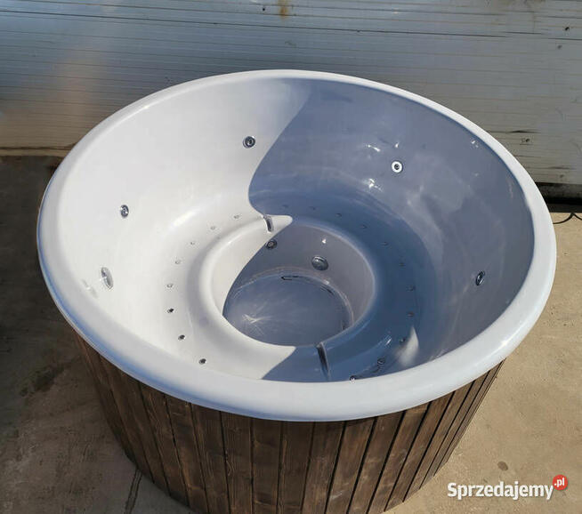 BALII OGRODOWE 6os całoroczne jakuzzi, wanna spa, piec inox