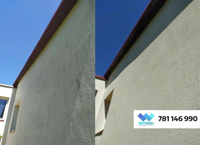 SOFTWASH Mycie Kostki Mycie Elewacji Czyszczenie Elewacji