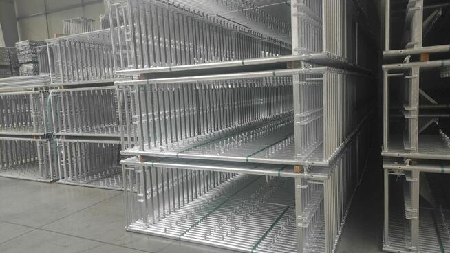 Rusztowania Ramowe plettac -zestaw pow. robocza 216 m2