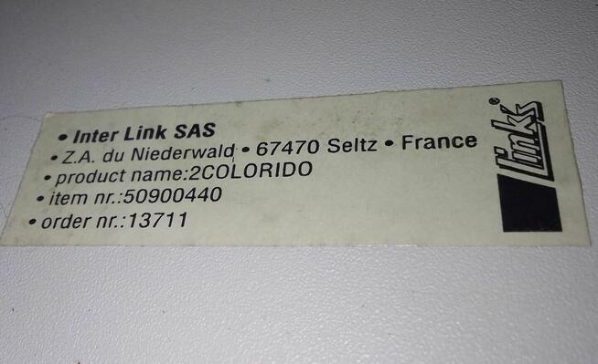 STÓŁ edukacyjny BIURKO uniwersalne 2COLORIDO Inter Link