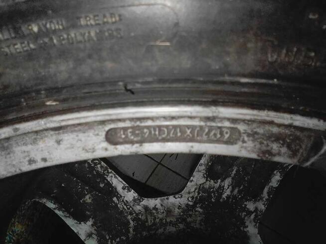 felga aluminiowa peugeot 307 61/2JX17CH4-31