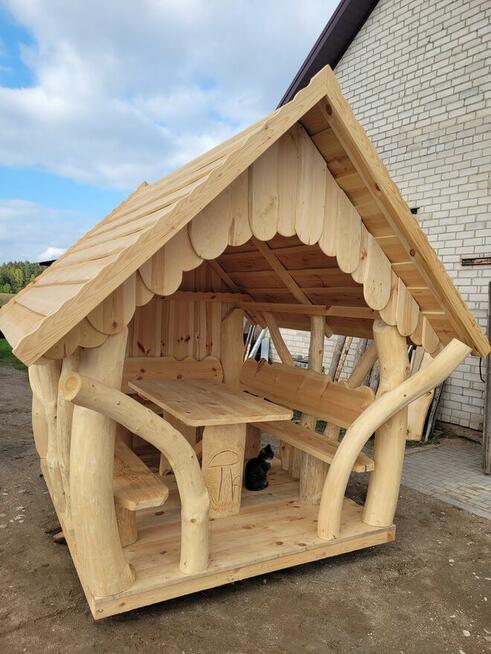 Altany altanki na zamówienie solidne z bali