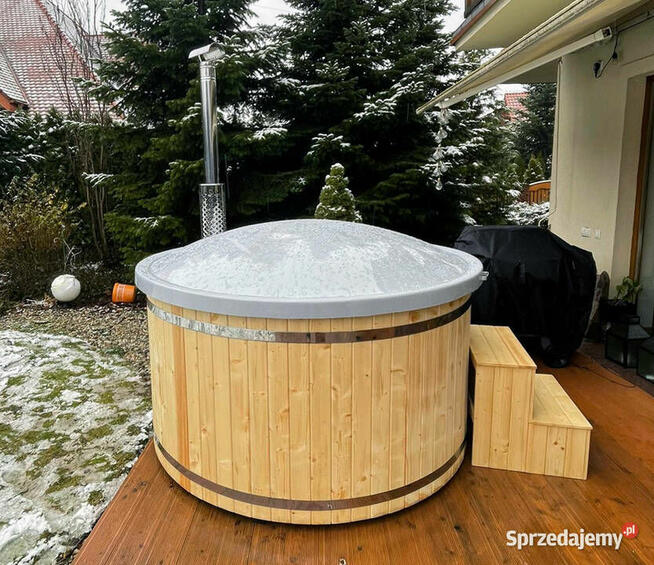 BALII OGRODOWE 6os całoroczne jakuzzi, wanna spa, piec inox